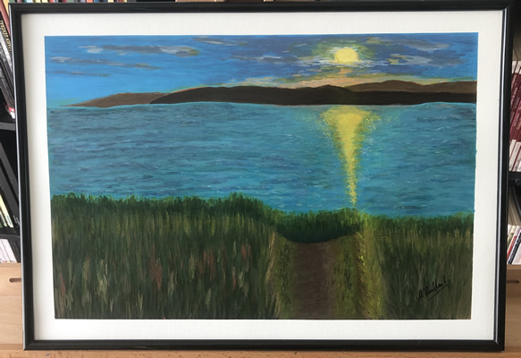 (c) Alexandre Brillant - peinture acrylique - Langueux