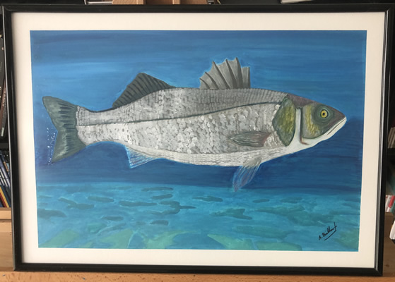 (c) Alexandre Brillant - peinture acrylique - bar de bretagne